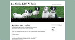 Desktop Screenshot of dublinpetschool.com